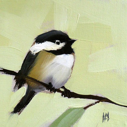 Framed Chickadee No. 143 Print