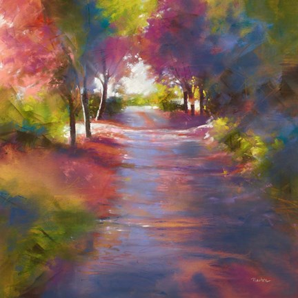 Framed Good Road Home Print