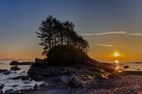 Framed Botany Bay Sunset Print