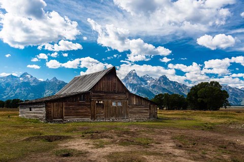 Framed Grand Teton Barn I Print