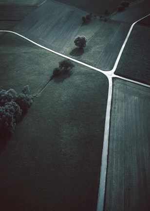 Framed Crossroads Print