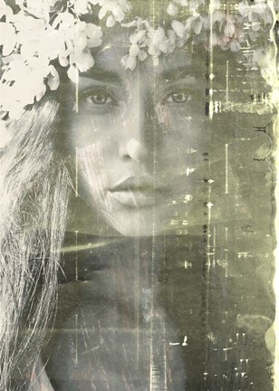 Framed Eyes of Light Print