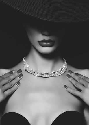 Framed Girl&#39;s Best Friend Print