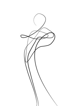 Framed Shape of You 1 Print