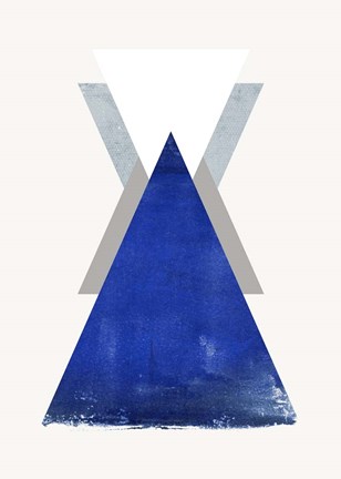 Framed Triangle 2 Print