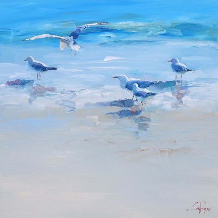 Framed Landing Print