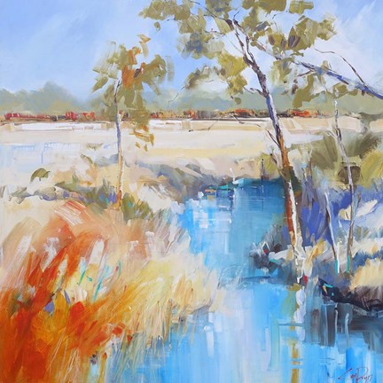 Framed Summer Creek Print