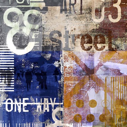 Framed Move On IX Print