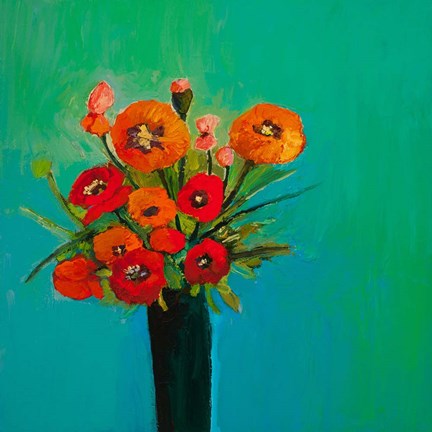 Framed Blue Summer Dreams Print