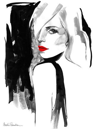 Framed Over the Shoulder Print