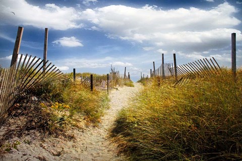 Framed Summer&#39;s Departure Print