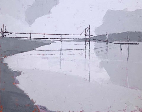 Framed Tidal River Print