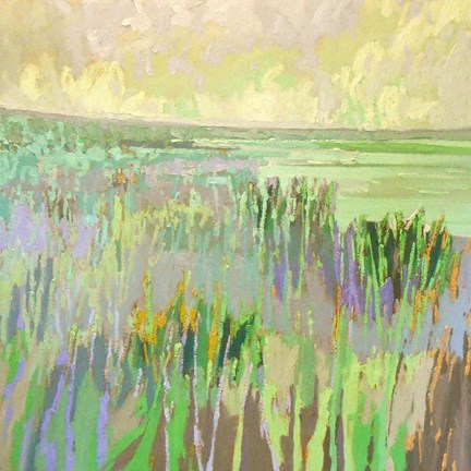 Framed Lake Shore III Print