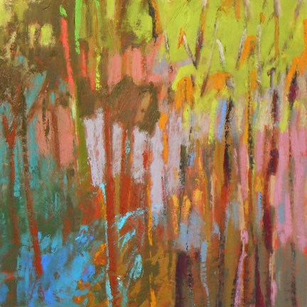 Framed Trees Two Print