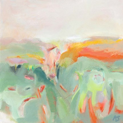 Framed Confetti Fields Print