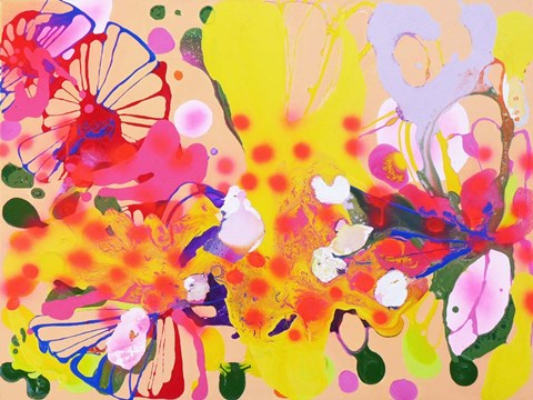 Framed Lola Fiesta Print