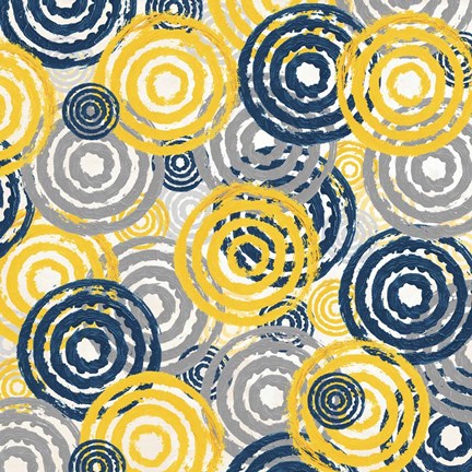 Framed New Circles 1 Print