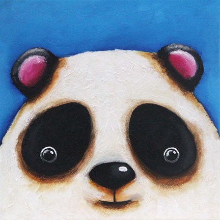 Framed Panda Bear Print