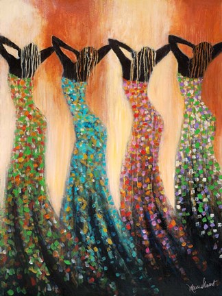 Framed Dance of the Summer Solstice Print