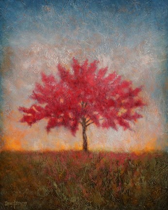 Framed Red Bud No. 1 Print