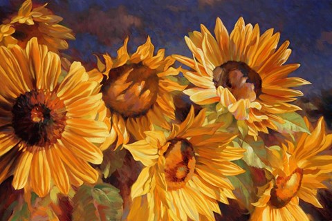 Framed Sunflower Print