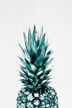 Framed Pineapple II Print