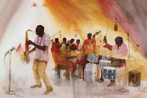 Framed Take the &#39;A&#39; Train Print