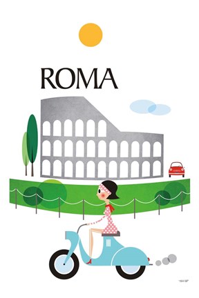 Framed Roma Print