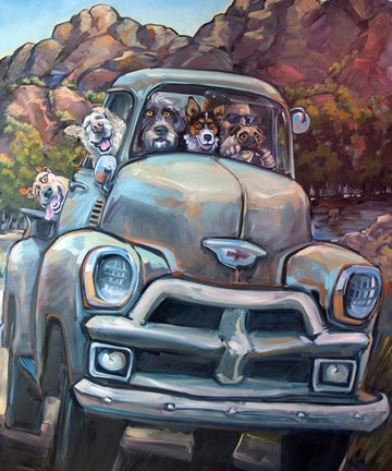 Framed Go Time Print