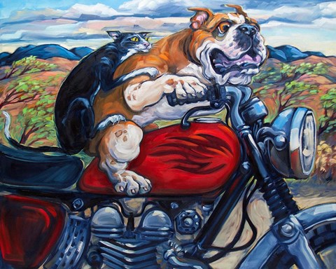 Framed Zippity Do Da Print