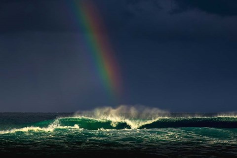 Framed Divine Wave Print