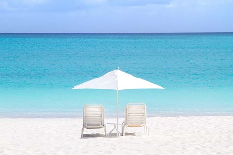Framed Turks and Caicos Island Print