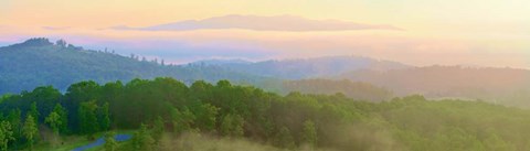 Framed Brasstown Valley Overlook Print