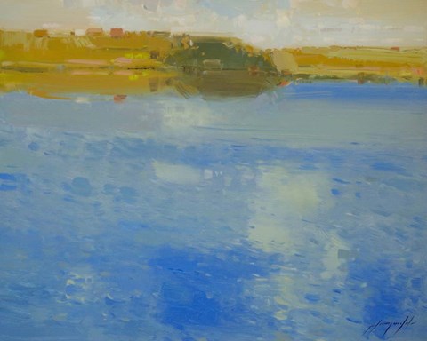 Framed Lakeside Print