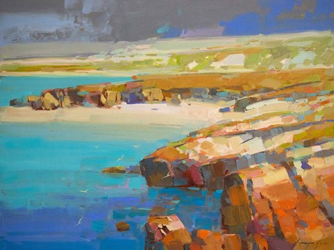 Framed Ocean Side Print