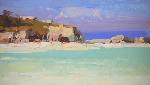 Framed Southbay Island Print