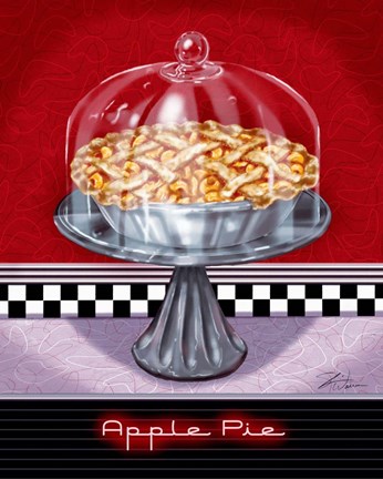Framed Apple Pie Print