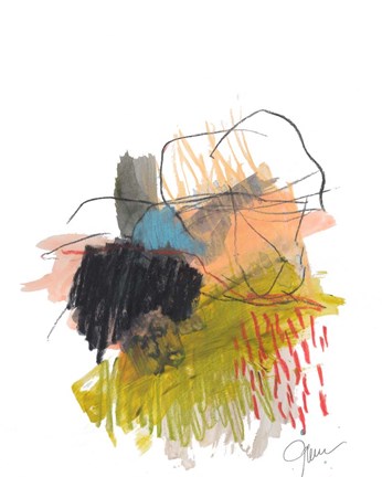 Framed Abstract Landscape No. 30 Print