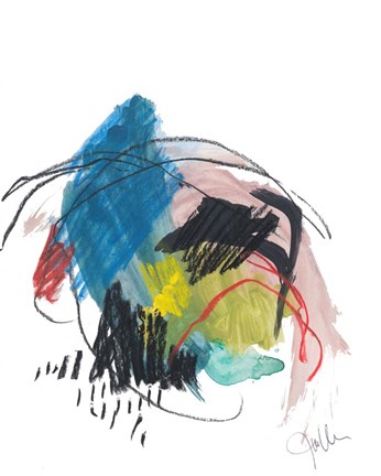 Framed Abstract Landscape No. 36 Print