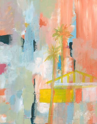 Framed Desert Living 1 Print