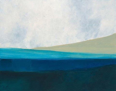 Framed Layered Earth 1 Print