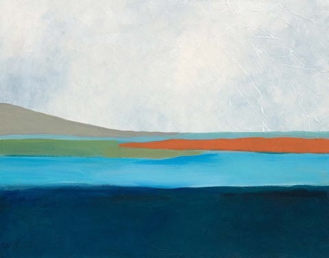 Framed Layered Earth 4 Print