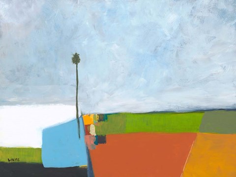 Framed Under a Stormy Sky Print