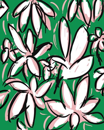 Framed Wild Garden One Print