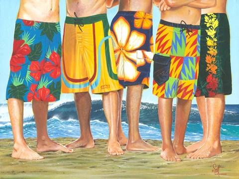 Framed Casual Friday Print