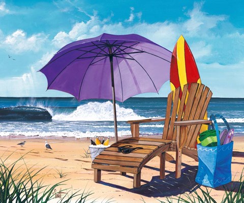 Framed Shore Thing Print