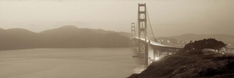 Framed Bridge Illuminated Print