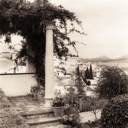 Framed Jardin del Rey Moro Print