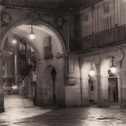 Framed Plaza de la Mayor Print