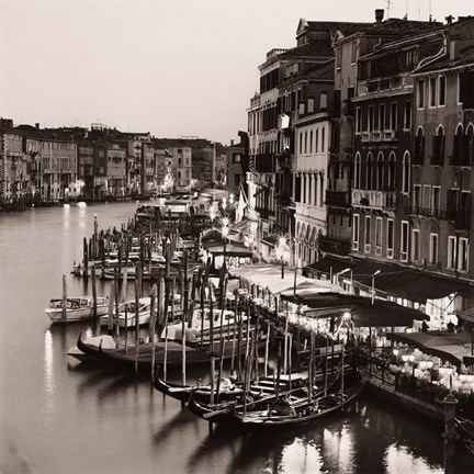 Framed Ponte di Rialto Print